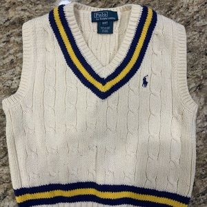 Size 4/4T Polo by Ralph Lauren vest; No smoking, no pets household